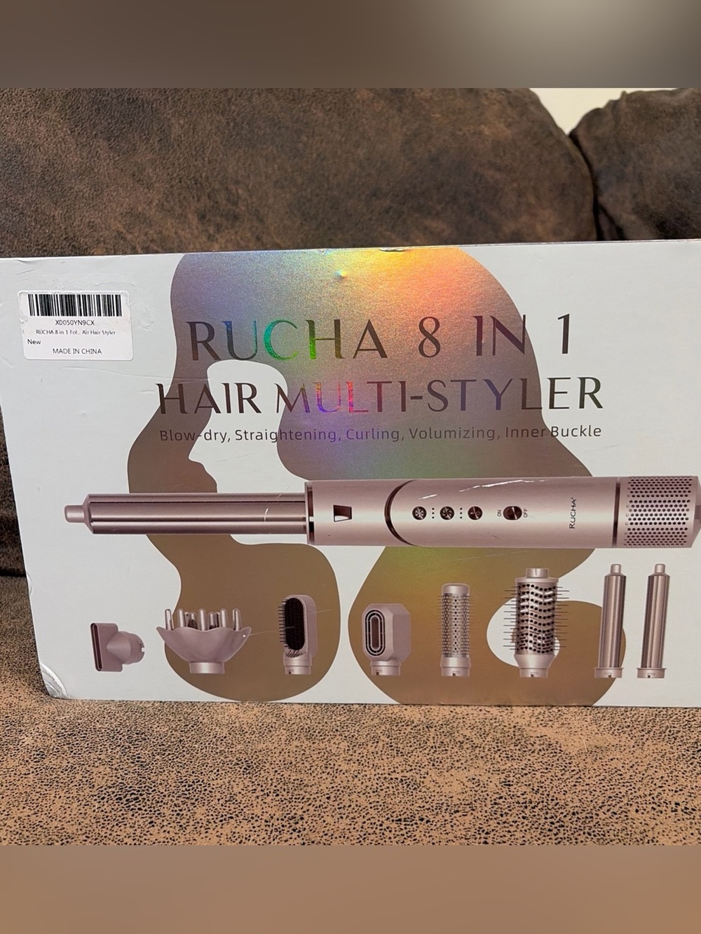 RUCHA 8 in 1 Air Styler Hair Nora Multi-Styler